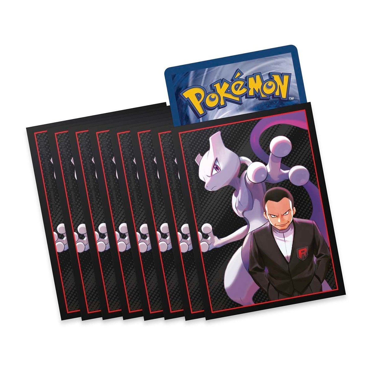 Destined Rivals Team Rocket's Mewtwo Sleeves