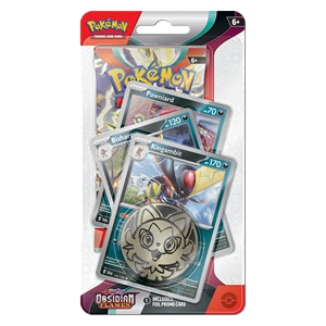 OBF Kingambit Premium Checklane Blister Pokémon Obsidian Flames Kingambit Premium Checklane Blister