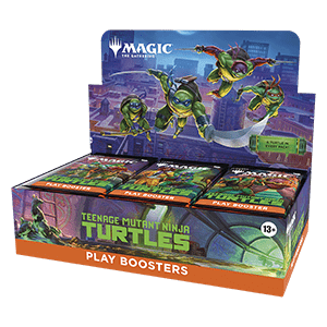 TMNT Play Booster Box Magic: The Gathering | Teenage Mutant Ninja Turtles Play Booster Box
