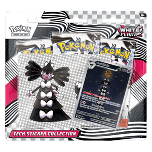 Pokémon White Flare Gothitelle Tech Sticker Collection