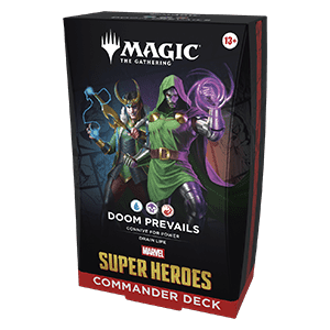 MTG Commander Marvel Super Heroes Doom Prevails Commander Deck