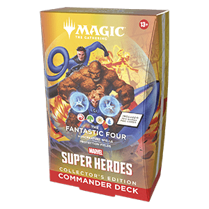 MTG Commander Marvel Super Heroes The Fantastic Four Commander Deck Collector's Edition