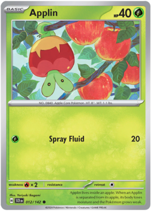 Applin.SCR_.12.54095-1.png Pokémon Stellar Crown Applin 12/142