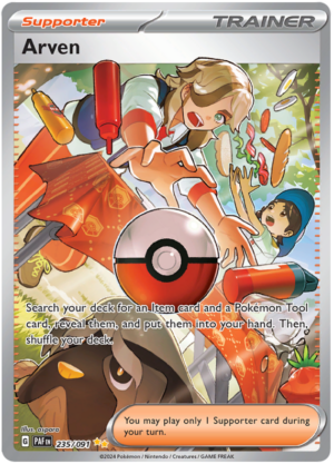 Pokémon Paldean Fates Arven 235/91