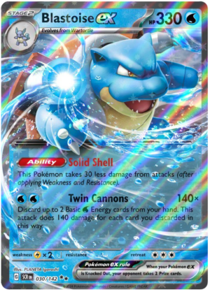 Blastoise-ex.SCR_.30.53795-1.png Pokémon Stellar Crown Blastoise ex 30/142