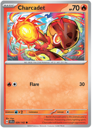 Charcadet.SCR_.29.54112-1.png Pokémon Stellar Crown Charcadet 29/142