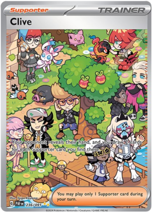 Pokémon Paldean Fates Clive 236/91