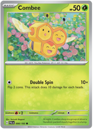 Combee.PAL_.8.47814-1.png Pokémon Paldea Evolved Combee 8/193
