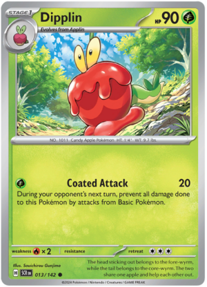 Dipplin.SCR_.13.54096-1.png Pokémon Stellar Crown Dipplin 13/142