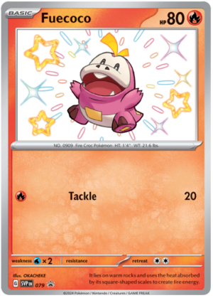 Fuecoco.SVPEN_.79.52335.png Pokémon Scarlet & Violet Black Star Promos Fuecoco 79/225