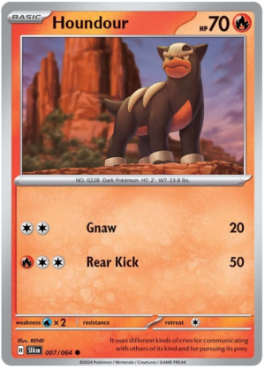 Houndour.SFA_.7.53802.png Pokémon Shrouded Fable Houndour 7/64
