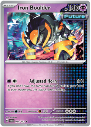 Iron-Boulder.SCR_.71.54153-1.png Pokémon Stellar Crown Iron Boulder 71/142