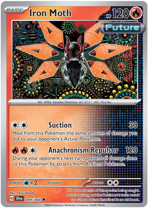 Pokémon Shrouded Fable Iron Moth 9/64