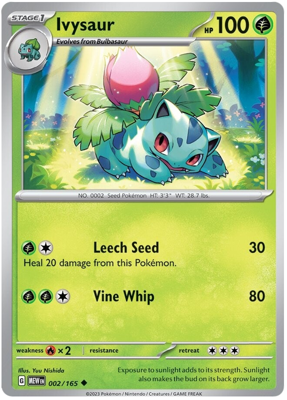 Pokémon Scarlet & Violet - 151 Ivysaur 2/165