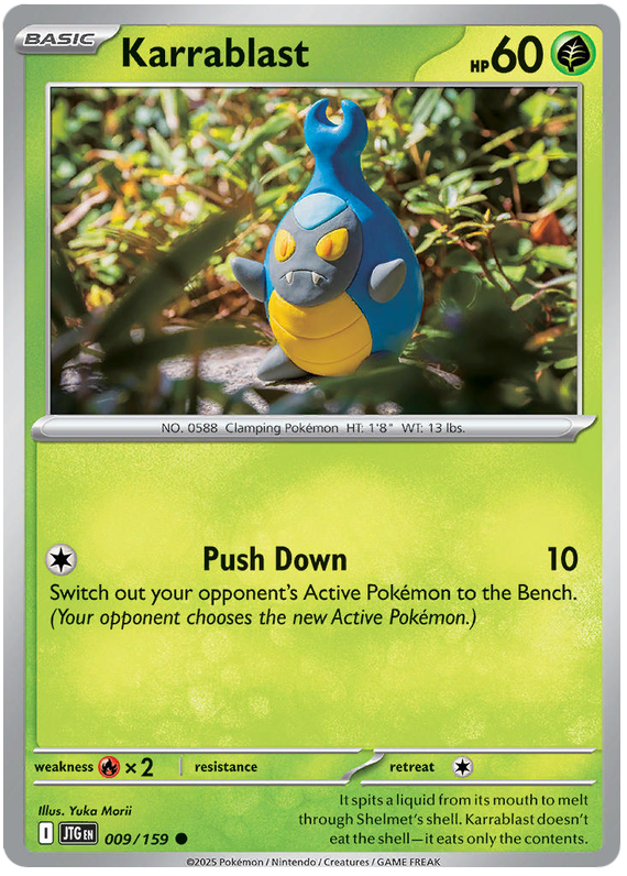 Pokémon Journey Together Karrablast 9/180
