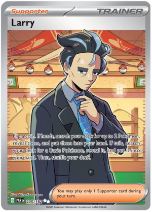 Pokémon Paradox Rift Larry 235/182