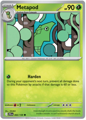 Metapod.JTG_.2.56676-1.png Pokémon Journey Together Metapod 2/180