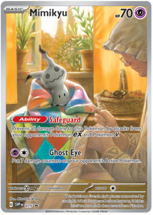 Mimikyu.SVPEN_.75.51595.png Pokémon Scarlet & Violet Black Star Promos Mimikyu 75/225