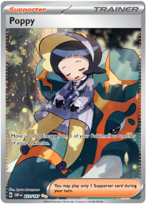 Pokémon Obsidian Flames Poppy 227/197