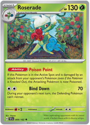 Roserade.TEM_.9.52421-1.png Pokémon Temporal Forces Roserade 9/162