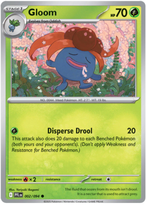 Pokémon Phantasmal Flames Gloom 002/130