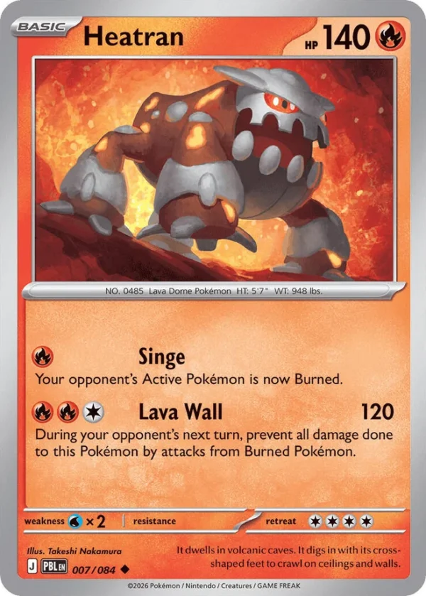 pokemon-pitch-black-007-heatran Pokémon Pitch Black Heatran 007/84