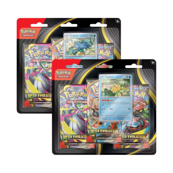 Pokémon Mega Evolution Golduck 3-Pack Blister