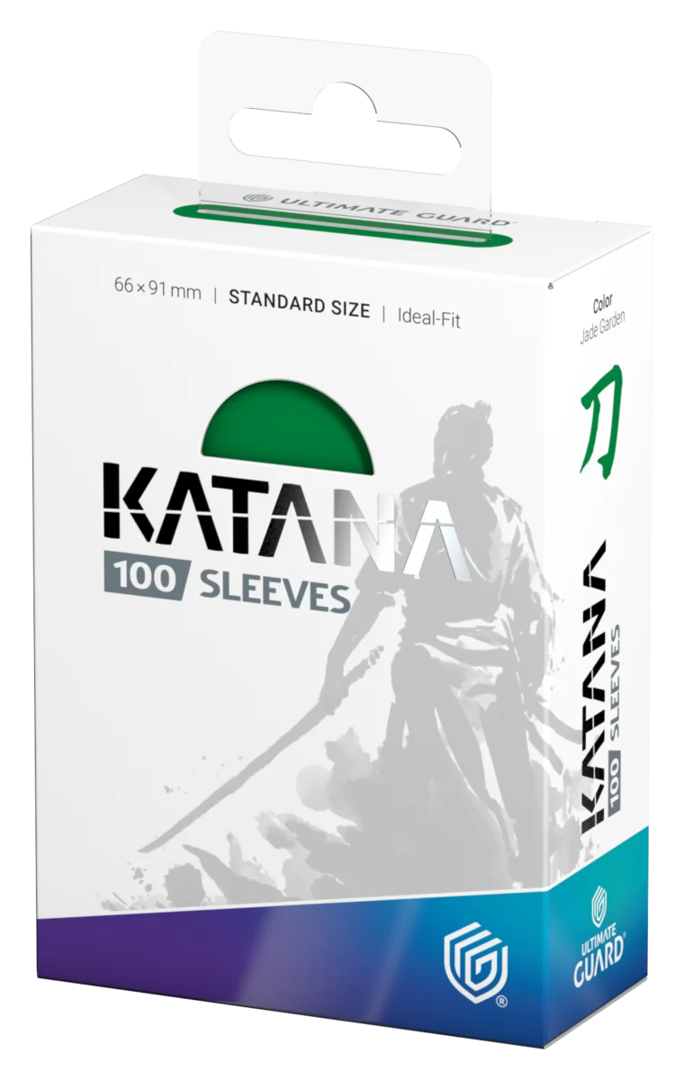 Ultimate Guard Katana Sleeves Standard Size (100) - Jade Garden